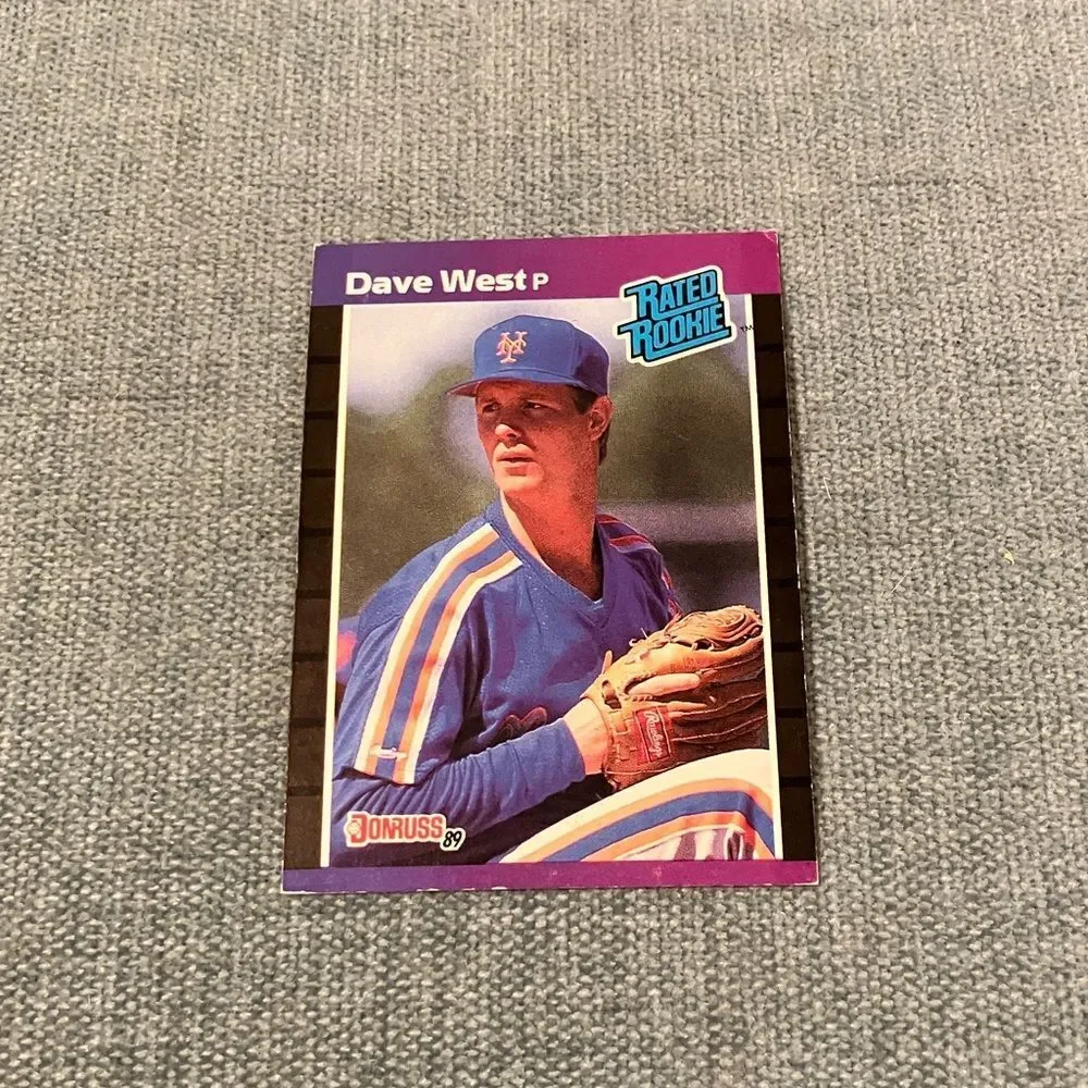 1989 Donruss New York Mets Rated Rookie Baseball Card Trading Card